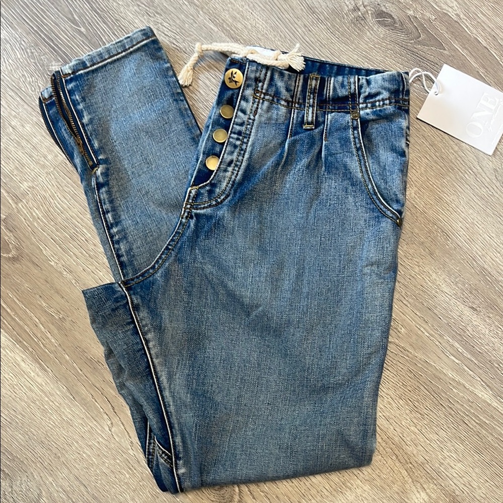 Womens jeans one teaspoon Super tough